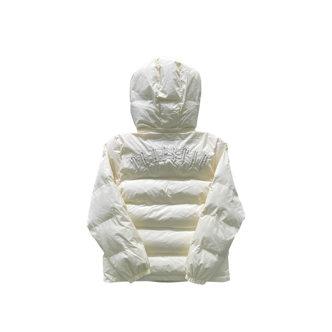 TS Cream Irongate Hooded Puffer Jacket