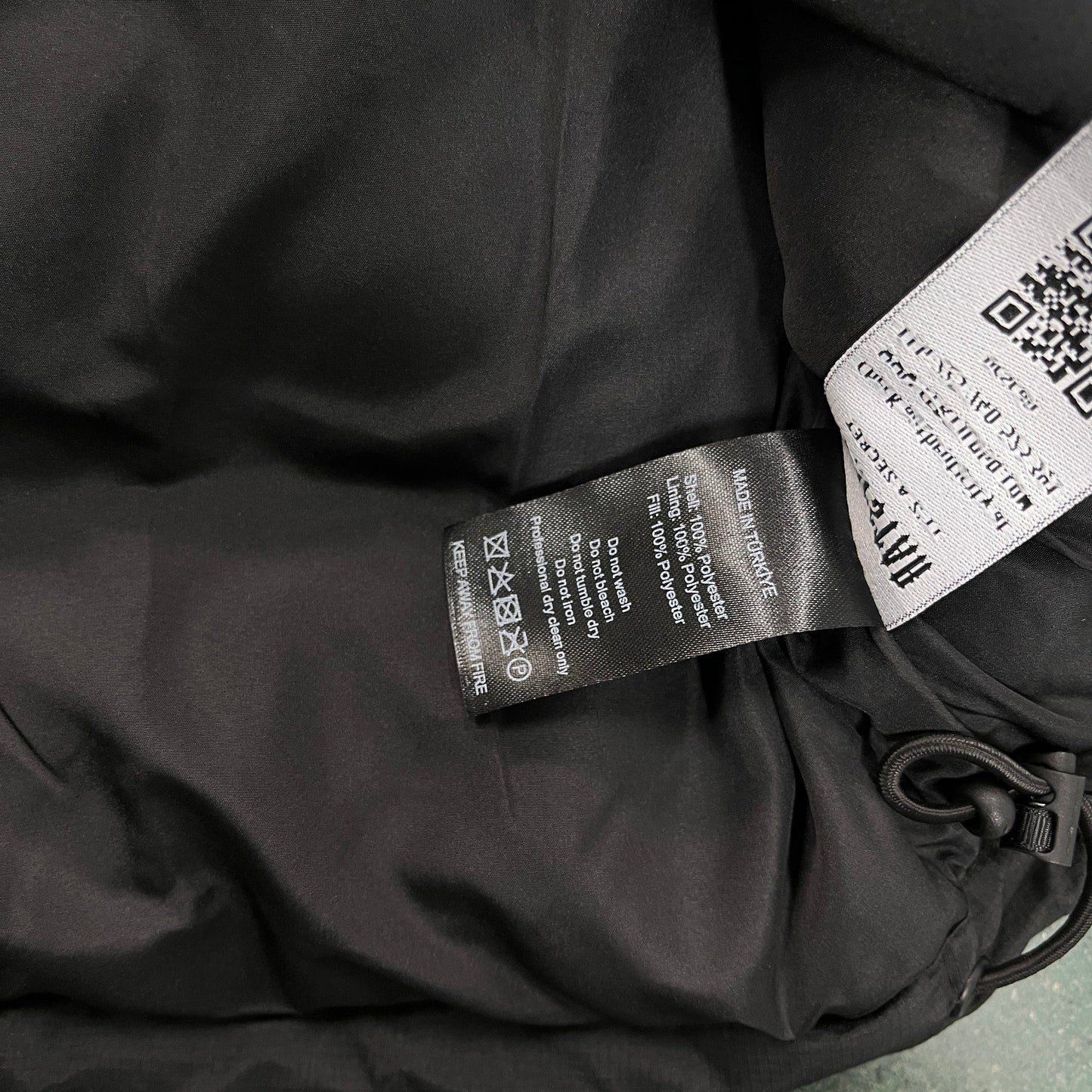 TS Womens Decoded Hooded Puffer Jacket 2.0 - Black