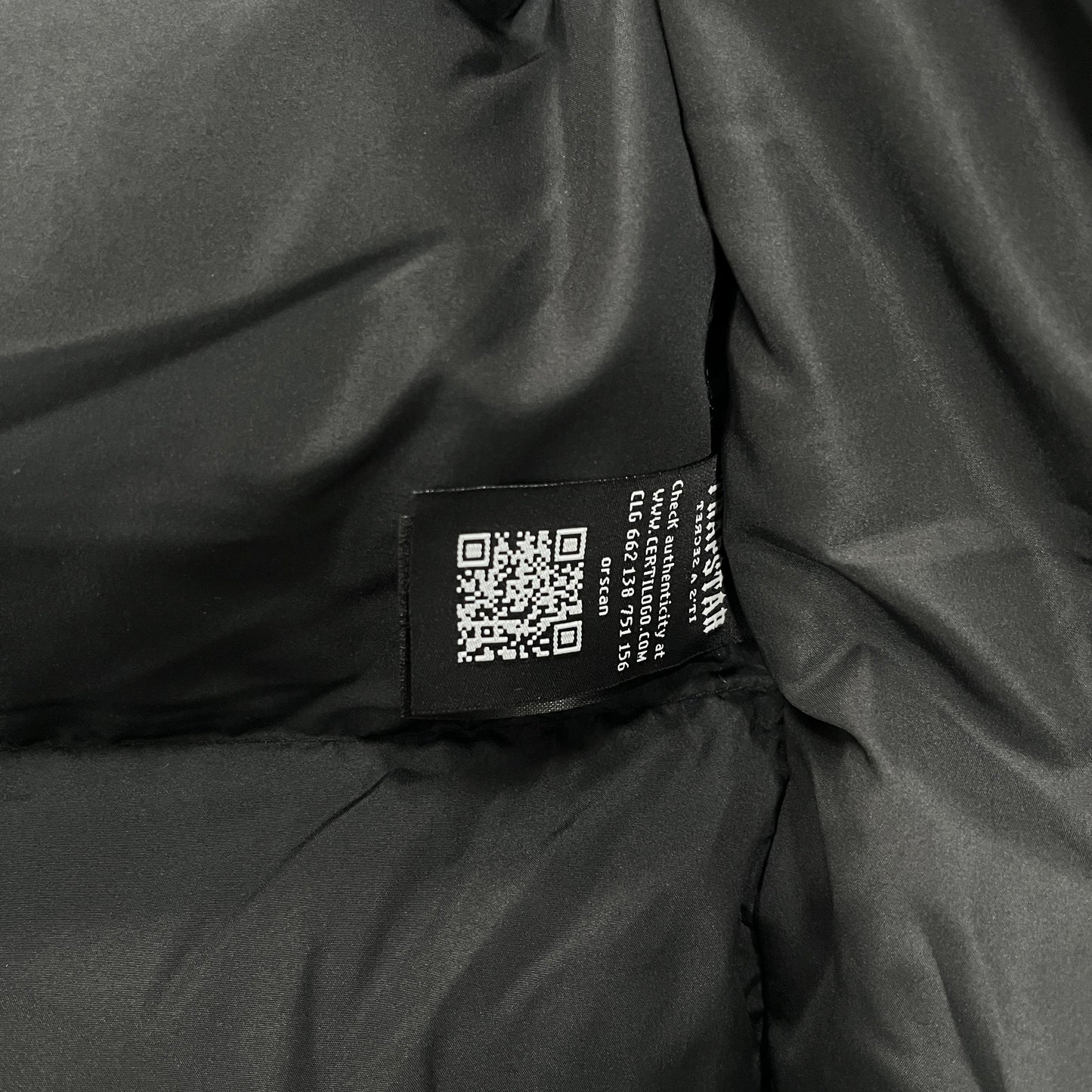 TS Technical Hyperdrive Hooded Puffer Jacket - Black/White