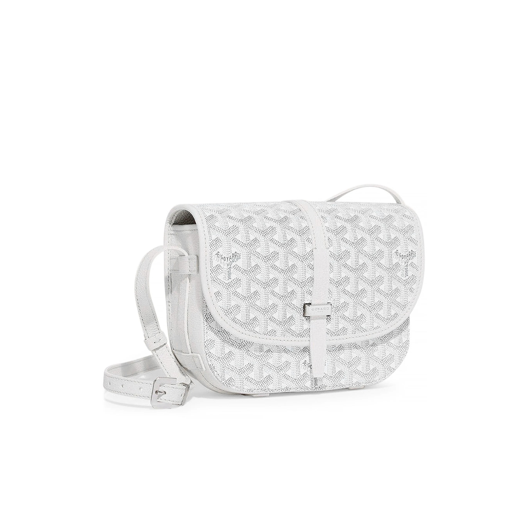 Goyard Messenger Bag - white