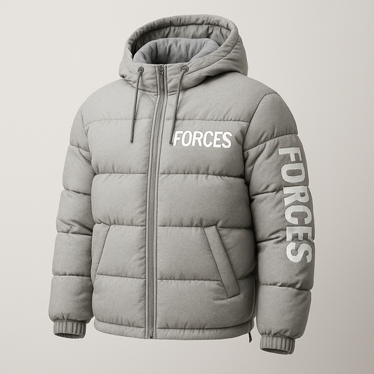 Ultra Forces Puffer Jacket - 'grey'