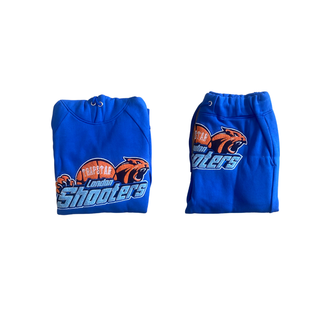 TS London Shooters Hooded Tracksuit - Dazzling Blue