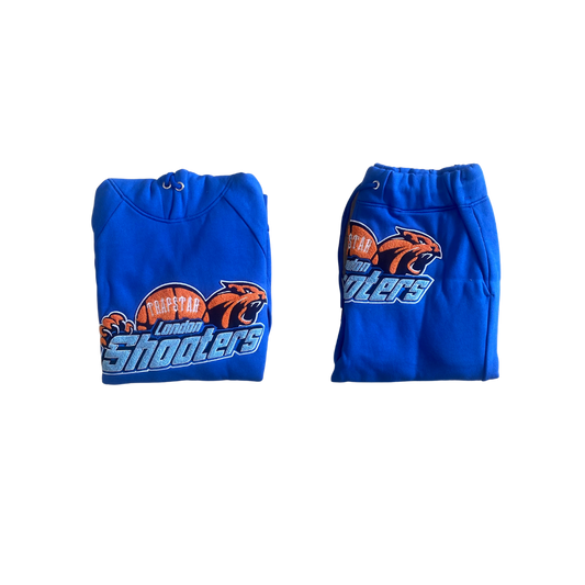 TS London Shooters Hooded Tracksuit - Dazzling Blue