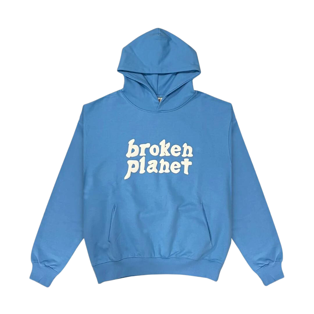 Broken Planet Hoodie - Baby Blue