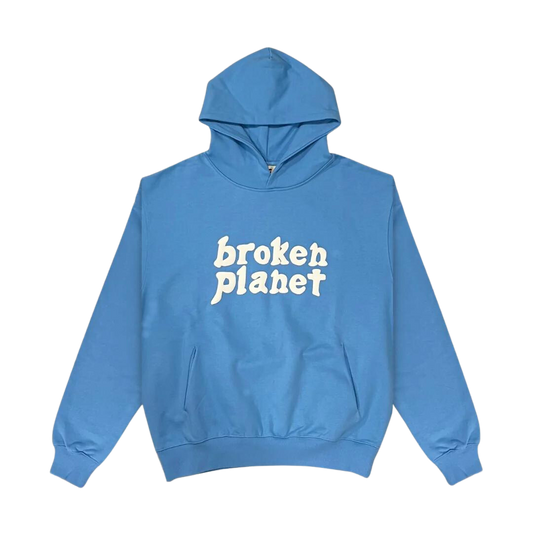 Broken Planet Hoodie - Baby Blue