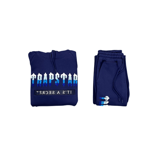 TS Chenille Decoded Hooded Tracksuit 2.0 - Navy Blue