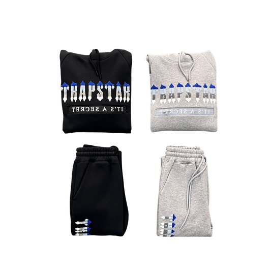 TS Chenille Decoded Hooded Tracksuit 2.0 - Blue Ice