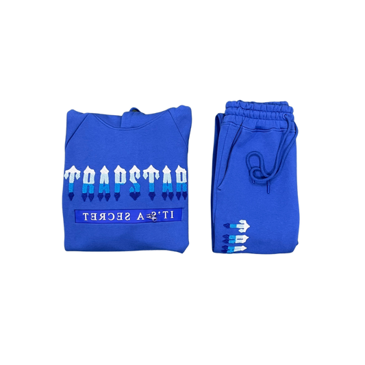 TS Chenille Decoded Hooded Tracksuit 2.0 - Dazzling Blue