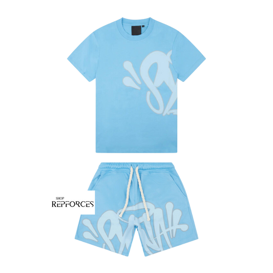 Synaworld T-Shirt and Shorts Set - Blue