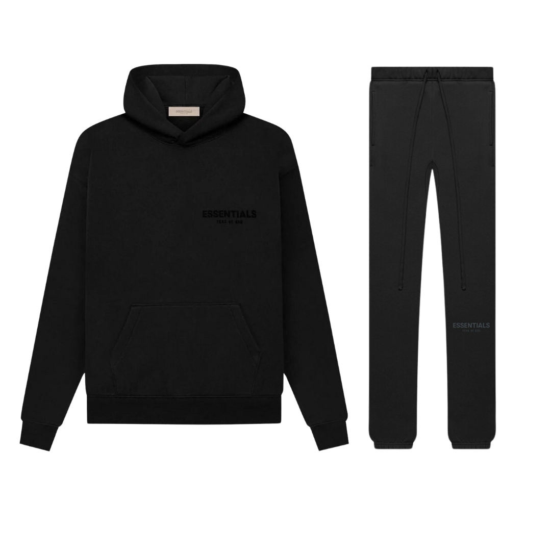 Essentials Tracksuit - Black